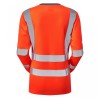 Leo Workwear Lydford Class 2 Hi-Vis Orange Women's Long Sleeve T-Shirt Leo Workwear Lydford Class 2 Hi-Vis Orange Women's Long Sleeve T-Shirt